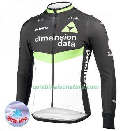Maillot 2017 Dimension Data Hiver Thermal Fleece N001